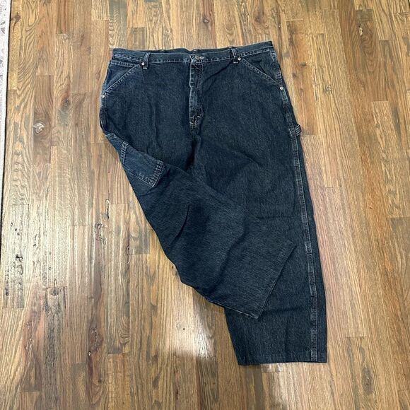 Wrangler carpenter pants 40x30 100% cotton real comfortable jeans - Picture 12 of 16